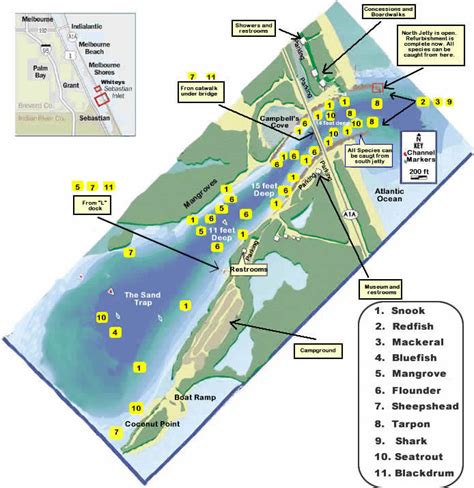 sebastian inlet florida map